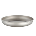 Batterie de cuisine extérieure Titanium Pot Titanium Plate